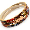 bransoletka MAGNETOOS triple IMPRESSION rose gold