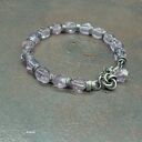 Ametyst - bransoletka 017