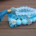 Opal w niebieskim chwostem