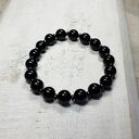 Męska bransoletka mocy czarny onyks, hematyt b13