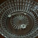 autorskie bransoletki srebrna bransoletka z wachlarzem