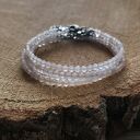 Bransoletka z kwarcem - Kamieniem Miłości