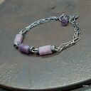 LEPIDOLIT X 3 - bransoletka