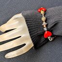 Bransoletka z 3 sercami - walentynkowy prezent handmade