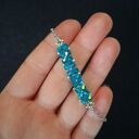 Delikatna bransoletka Preciosa Blue Zircon AB - prezent dla mamy