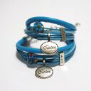 Bransoletki - Sister Love rzemienie, 2 sztuki