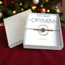 Amulet - OPTYMIZM - świąteczne pudełko - lapis lazuli