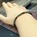 Nefryt, bursztyn - unisex 04