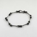 Łańcuch - srebrna bransoletka grubsza (2507 01) outlet