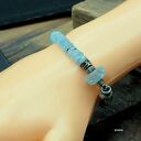 Akwamaryn XXL - bransoletka 03