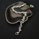 Delikatna bransoletka "Black Diamond" z kryształów Preciosa