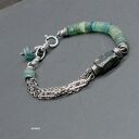 Szkło afgańskie - bransoletka 030