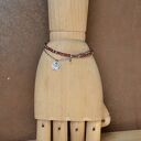 Delikatna bransoletka z granatów mozambijskich i srebra 925