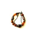 Boho bransoletka z minerałów - unikatowy prezent handmade
