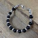 Bransoletka z onyksu - masywna