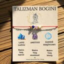 Bransoletka - talizman Bogini, szczęścia, intuicji i wewnętrznej