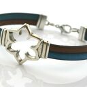 bransoletka z rzemieni JOYEE FLOWERY