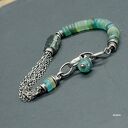 Szkło afgańskie - bransoletka 030