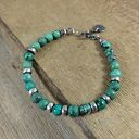 Bransoletka - turkus z przekładkami