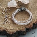 Bransoletka z kwarcem - Kamieniem Miłości