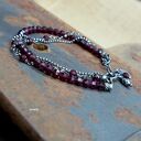 Granat - bransoletka 024