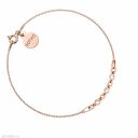 Bransoletka z różowego złota z kryształkami SWAROVSKI®
