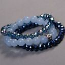 Crystal Glass Blue