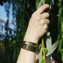 Lawa - mosiężna bransoleta (2100 -20) outlet