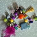 Boho bransoletka Frida - folk etno w rozmiarze damskim