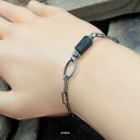 Czarny turmalin - bransoletka