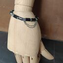 Bransoletka z czarnym turmalinem