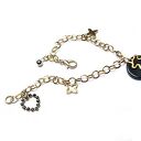 Bransoletka Gypsy Black and Gold z cyrkoniami