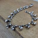 Bransoletka - kule na łańcuszku