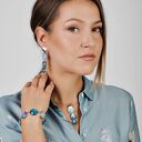Bransoletka w perłowych kolorach zimy e32/m31 - elegancki blask