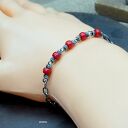 Koral - bransoletka 030