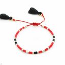 Bransoletka Minimal - Red Boho