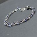 Iolit "szafir wodny" - bransoletka 03