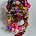 Bransoletka drut pamięciowy bardzo duża i bogata, trzeba lubić taki przepych box