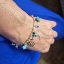 Bransoletka Boho uniwersalna zapięcie magnetyczne rękodzieło Box X1