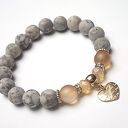 GREY AND PEACH HEART /27.10.15/