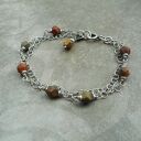 bransoletka malowana jesienią