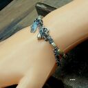 Szampańskie perły - bransoletka 025