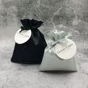 Bransoletka black&white - kwarc z turmalinem i cytryn