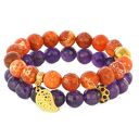 trendy bransoletki ametyst earth energy - amethyst 2