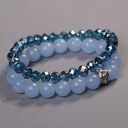 Crystal Glass Blue