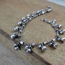 Bransoletka - kule na łańcuszku