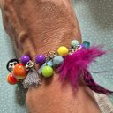 Boho bransoletka Frida - folk etno w rozmiarze damskim