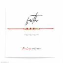 Bransoletka For Luck - FAITH - srebrna