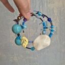 Kolorowa bransoletka na drucie pamięciowym handmade
