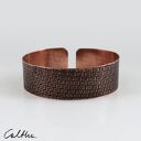 Siatka - miedziana bransoletka (1904 06) ooak